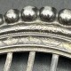 Diadème peigne tiare ancien 19 siècle XIX argent massif french antique jewelry