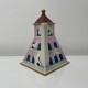 Theiere pigeonnier Carlton ware vintage en céramique