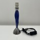 Lampe Lucien Gau en resine et aluminium Paris 1990 (inspiration Artemide Starck)