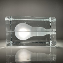 Lampe Block Design Harri Koskinen 1996 pour Stockholm House