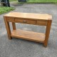 Console en bois style métier