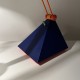 Lampe de bureau Lungean+Pellman tricolore style Memphis Vintage