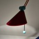 Lampe de bureau Lungean+Pellman tricolore style Memphis Vintage