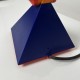 Lampe de bureau Lungean+Pellman tricolore style Memphis Vintage