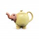 Theiere en céramique japonaise de marque IBuki figurant un éléphant