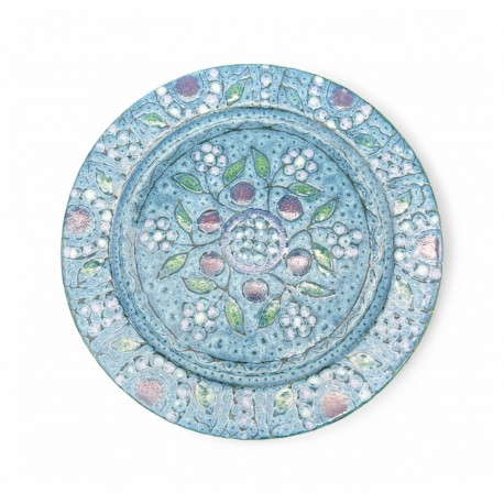 Assiette Danuta Le Henaff 1979 Quimper Bretagne Larmor Plage