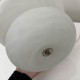 Lampe champignon Murano Italie vintage à décor de spirales