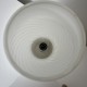 Lampe champignon Murano Italie vintage décor spirale blanc brillant style venini