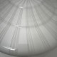Plafonnier vintage en verre décor tourbillon spiral Murano DLG Venini