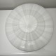 Plafonnier vintage en verre décor tourbillon spiral Murano DLG Venini
