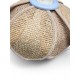 Suspension fleur de lotus style rotin boheme chic