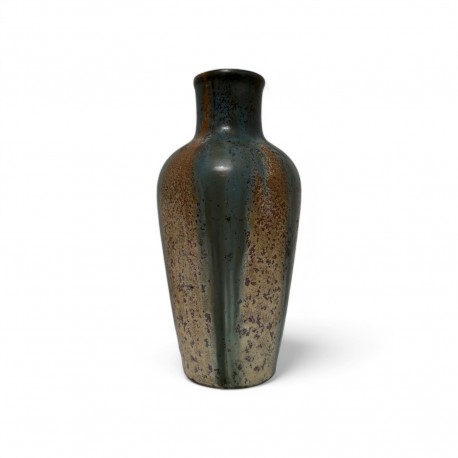 Vase en gres flammé style Pierrefonds Greber Delaherche