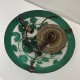 Rare vasque ancienne decor dégagé dans le style de Gallé Legras Charder