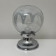 Pied de lampe en verre soufflé Toni Zuccheri Murano Italie Vintage Mazzega