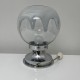 Pied de lampe en verre soufflé Toni Zuccheri Murano Italie Vintage Mazzega