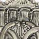 Miroir de mariage ottoman dinanderie argent 900 Turquie