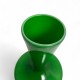 Vase style scandinave vintage retro Vert opaline cased glass
