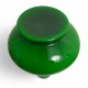 Vase style scandinave vintage retro Vert opaline cased glass