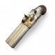 Pistolet ancien a percussion double canon octogonaux 19e XIXe Categorie D2 Vente Libre +18 ans