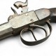 Pistolet ancien a percussion double canon octogonaux 19e XIXe Categorie D2 Vente Libre +18 ans