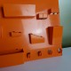 Panneau de rangement mural plastique orange DLG Becker Maurer