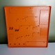 Panneau de rangement mural plastique orange DLG Becker Maurer