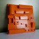 Panneau de rangement mural plastique orange DLG Becker Maurer