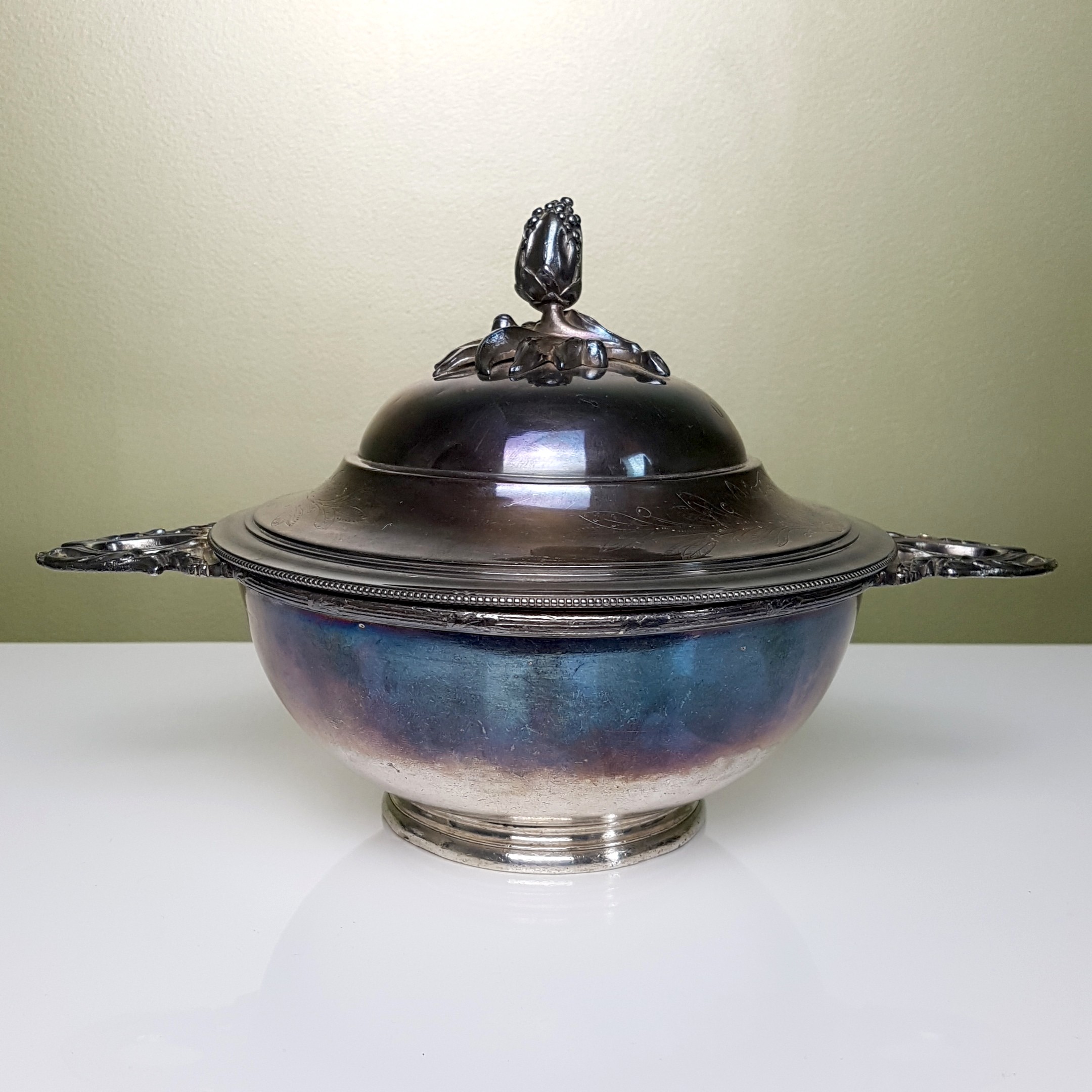 Sucrier En Métal Argenté Christofle Pour Messageries Maritimes – Reproduction
