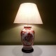 PIed de lampe en porcelaine Japonaise à décor Imari style XIXe