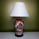 PIed de lampe en porcelaine Japonaise à décor Imari style XIXe