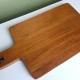 Planche a découper de cuisine en teck style scandinave