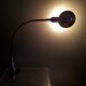 Lampe d'atelier chromé  Jumo 215 sur flexible a étau