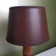 Lampe de chevet en chene de style Art Déco