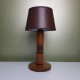 Lampe de chevet en chene de style Art Déco