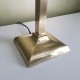 Paire de lampe de chevet en laiton abat jour jungle
