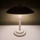 Lampe champignon blanche vintage Aluminor