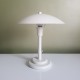 Lampe champignon blanche vintage Aluminor