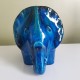 Tirelire éléphant en céramique Aldo Londi pour Bitossi Italie
