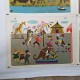 Lot 6 affiches scolaire vintage Nathan 1968 ancienne école