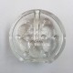 Soliflore en verre Op Art Walther Glas Germany
