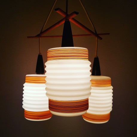 Lustre 3 feux scandinave