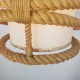 Suspension  corde Audoux Minet Epoque 50 60
