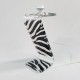 PIed de lampe Z Zebre blanc Design Altuglass