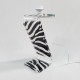 PIed de lampe Z Zebre blanc Design Altuglass