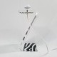 PIed de lampe Z Zebre blanc Design Altuglass