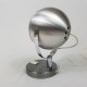 Lampe de chevet Eye Ball vintage en alu brossé