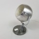 Lampe de chevet Eye Ball vintage en alu brossé