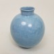 Vase céramique bleue style Art Déco Villeroy Boch Luxembourg