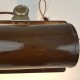 Lampe de bureau style banquier en bakelite marron Altas Appliance Brooklin