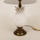 Lampe ananas céramique et laiton